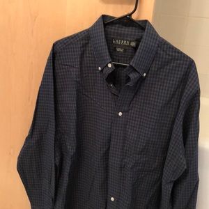 Long sleeve button down casual shirt